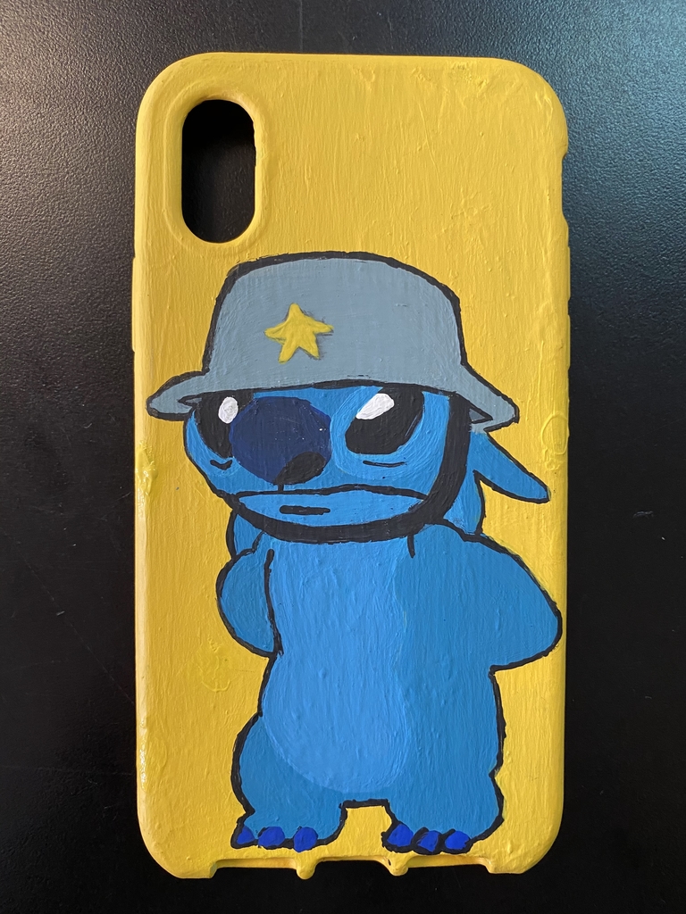 7th Grade Taylor, a new paint job for a phone cover.